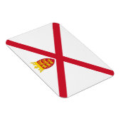 Vlag van Jersey Magneet (Rechterzijde)