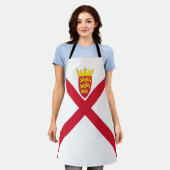 Vlag van Jersey Schort (Gedragen)
