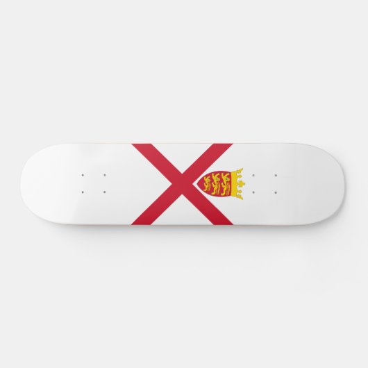 Vlag van Jersey Skateboard (Horizontaal)