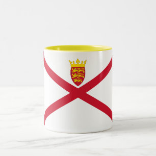 Vlag van Jersey Tweekleurige Koffiemok