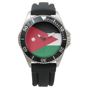 Vlag van Jordanië Horloge