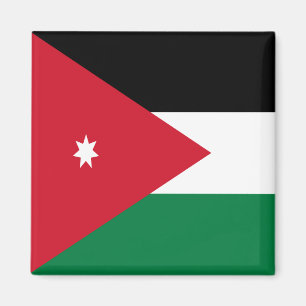 Vlag van Jordanië Magneet