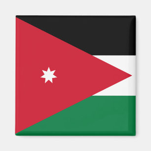 Vlag van Jordanië Magneet