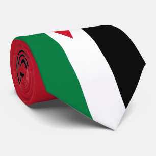Vlag van Jordanië Stropdas