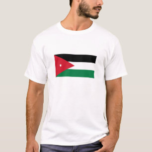 Vlag van Jordanië T-shirt