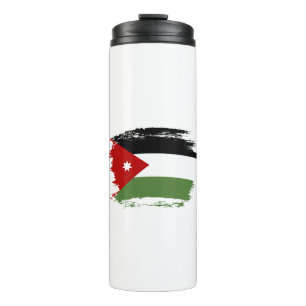 Vlag van Jordanië Thermosbeker