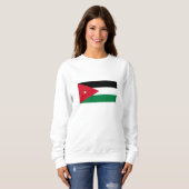 Vlag van Jordanië Trui (Voorkant volledig)