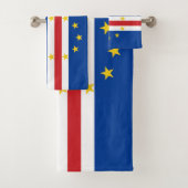Vlag van Kaapverdië Bad Handdoek (Insitu)