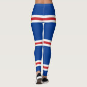 Vlag van Kaapverdië Leggings (Achterkant)