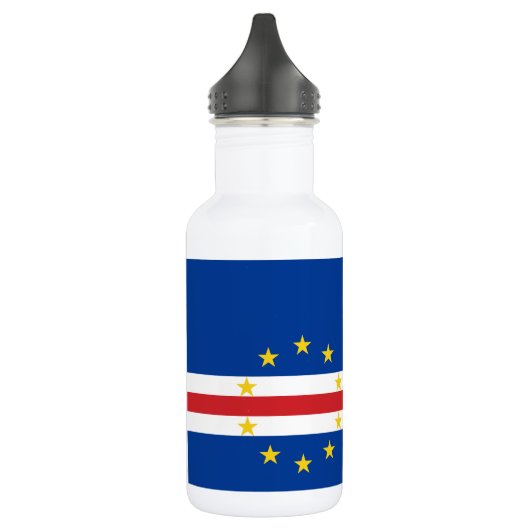 Vlag van Kaapverdië Waterfles (Links)