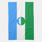 Vlag van Kabardino Balkarië Theedoek (Verticaal)