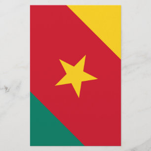 Vlag van Kameroen Briefpapier