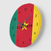 Vlag van Kameroen Grote Klok (Hoek)