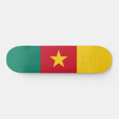 Vlag van Kameroen Skateboard (Horizontaal)