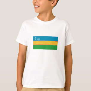 Vlag van Karakalpakkistan T-shirt