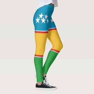 Vlag van Karakalpakstan Leggings