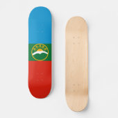 Vlag van Karatsjaj-Tsjerkessië Skateboard (Voorkant)