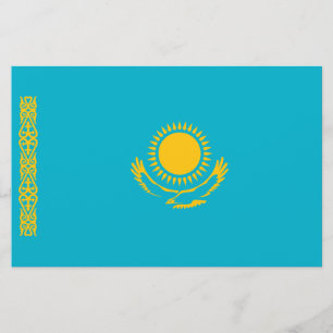 Vlag van Kazachstan Briefpapier