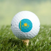 vlag van Kazachstan Golfballen (Insitu Shirt)