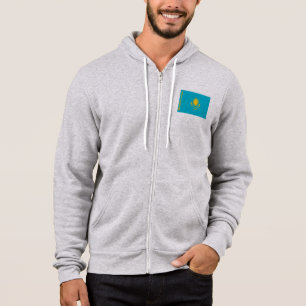 Vlag van Kazachstan Hoodie