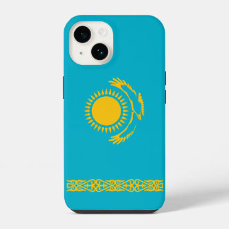 Vlag van Kazachstan iPhone 14 Hoesje