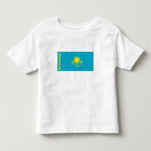 Vlag van Kazachstan Kinder Shirts