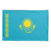 Vlag van Kazachstan Kussensloop (Achterkant)