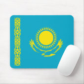Vlag van Kazachstan Muismat (Met muis)
