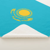 Vlag van Kazachstan Sherpa Deken (3/4)