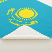 Vlag van Kazachstan Sherpa Deken (3/4)
