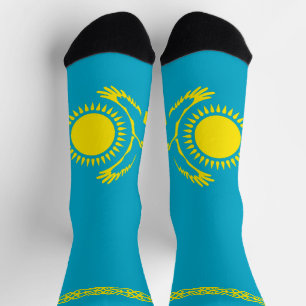 Vlag van Kazachstan Sokken