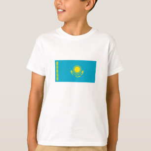 Vlag van Kazachstan T-shirt