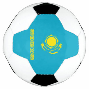 Vlag van Kazachstan Voetbal