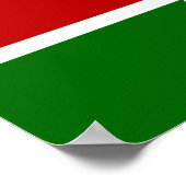 Vlag van Kenia Afrika Poster (Hoek)