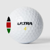 Vlag van Kenia Golfballen (Logo)