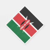 Vlag van Kenia Servet (Hoek)