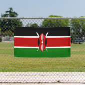 Vlag van Kenia Spandoek (Insitu)
