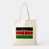 Vlag van Kenia Tote Bag (Achterkant)