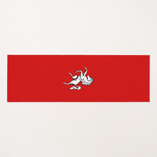 Vlag van Kent (Engelse provincie) Yogamat (Voorkant (horizontaal))