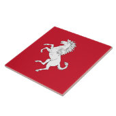 Vlag van Kent (White Horse) (County of England, Ve Tegeltje (Zijkant)