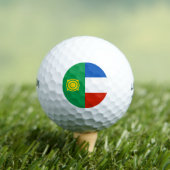 Vlag van Khakassië Golfballen (Insitu Shirt)