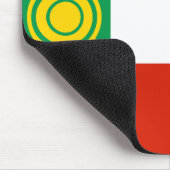 Vlag van Khakassië Muismat (Hoek)