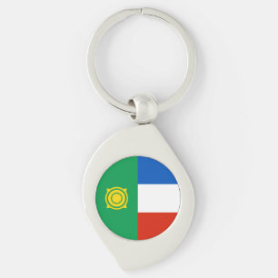 Vlag van Khakassië Sleutelhanger