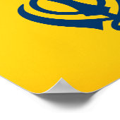 vlag van Khalistan (voorgesteld) Poster (Hoek)