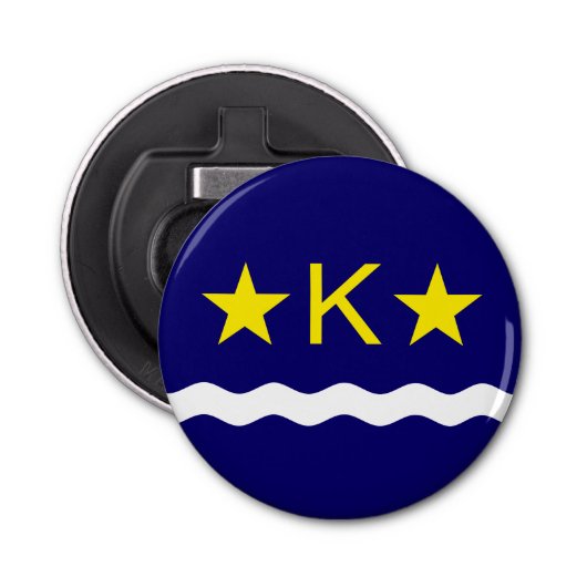 Vlag van Kinshasa, Kongo Bottle Opener (Voorkant)