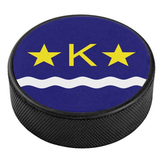 Vlag van Kinshasa, Kongo Hockey Puck (3/4)
