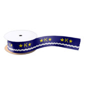 Vlag van Kinshasa, Ribbon Kongo Satin Lint (Spoel)