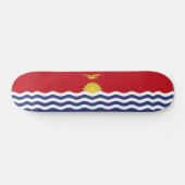vlag van Kiribati Skateboard (Horizontaal)