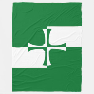 Vlag van Kirkcudbrightshire Fleece Blanket Deken