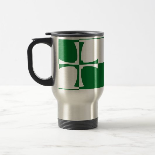 Vlag van Kirkcudbrightshire Travel Mug Reisbeker (Links)